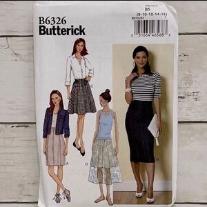 ⭐️5 for $28⭐️ NEW Butterick B6326 Women’s Sewing Patterns UNCUT